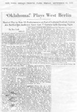 New-York-Herald-Sept.-21st-1951 Oklahoma!"
