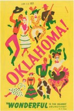 "Oklahoma!" Program 1954